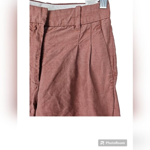 Wilfred The Effortless Linen Pant in Mocha Sorbet Wide Leg High Rise Size 00 - Picture 7 of 15